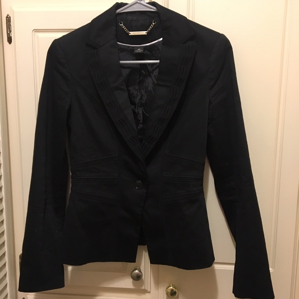 WHBM Black Blazer
